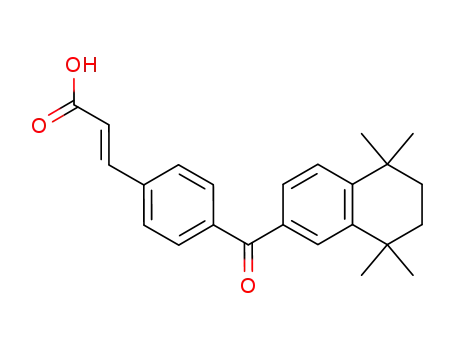 (2E)-3-{4-[(5,5,8,8-tetramethyl-5,6,7,8-tetrahydronaphthalen-2-yl)carbonyl]phenyl}prop-2-enoic acid