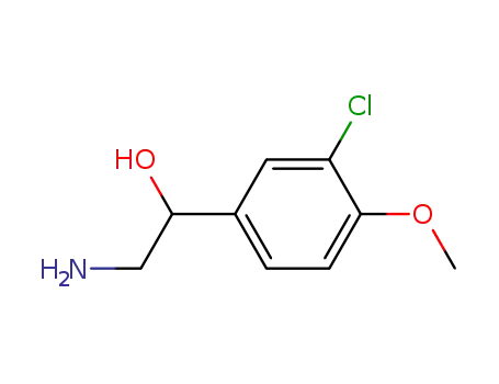 1-(3-chloro-4-methoxyphenyl)-2-aminoethanol