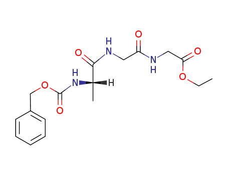 Glycine, N-[(phenylmethoxy)carbonyl]-L-alanylglycyl-, ethyl ester