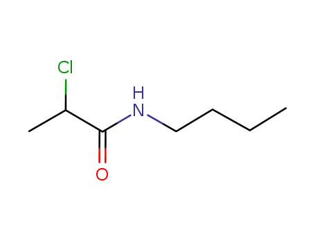Molecular Structure of 94318-73-7 (Propanamide, N-butyl-2-chloro-)