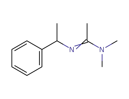 N,N-dimethyl-N'-(1-phenylethyl)acetimidamide
