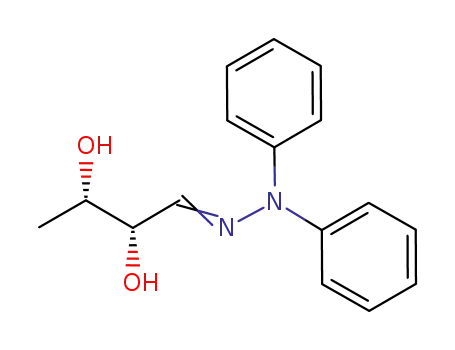 Butanal, 2,3-dihydroxy-, diphenylhydrazone, (2S,3S)-