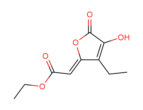(2Z)-ethyl 2-[3-ethyl-4-hydroxy-5-oxofuran-2(5H)-ylidene]acetate