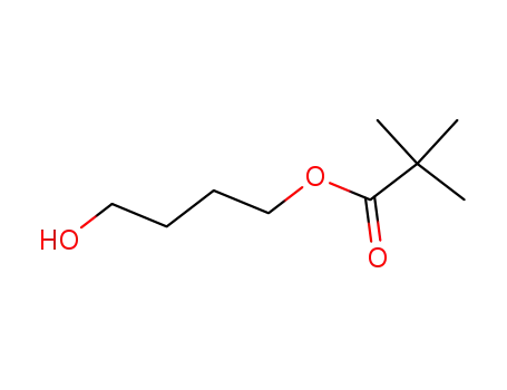 Molecular Structure of 209254-60-4 (Propanoic acid, 2,2-dimethyl-, 4-hydroxybutyl ester)