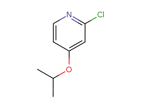 Molecular Structure of 718639-57-7 (2-Chloro-4-isopropoxy-pyridine)