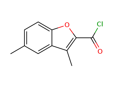 3,5-Dimethyl-benzofuran-2-carbonyl chloride