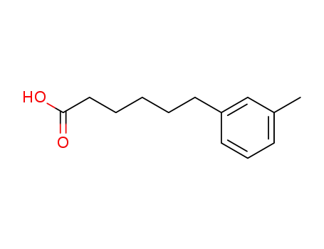 Molecular Structure of 62315-34-8 (6-M-tolyl-hexanoic acid)