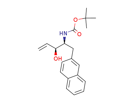(3S,4S)-4-[N-(tert-butoxycarbonyl)amino]-3-hydroxy-5-(2-naphthyl)pent-1-ene