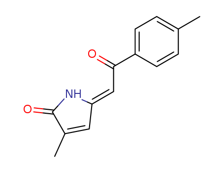 (5Z)-1,5-DIHYDRO-3-METHYL-5-[2-(4-METHYLPHENYL)-2-OXOETHYLIDENE]-2H-PYRROL-2-ONE