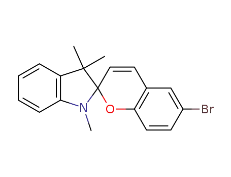1,3,3-トリメチル-6′-ブロモスピロ[インドリン-2,2′-[2H-1]ベンゾピラン]