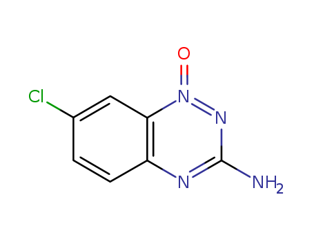 1,2,4-Benzotriazin-3-amine,7-chloro-, 1-oxide