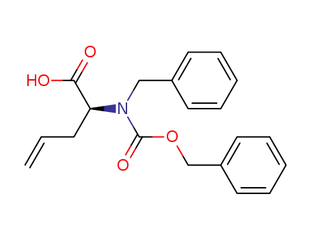 (S)-2-<N-Benzyl-N-(benzyloxycarbonyl)amino>-4-pentenoic Acid