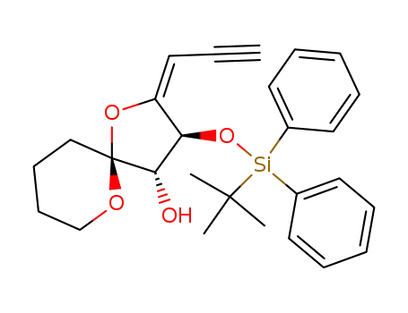 (2E,3S,4S,5S)-3-(tert-butyldiphenylsiloxy)-2-propynylidene-1,6-dioxaspiro[4.5]decan-4-ol