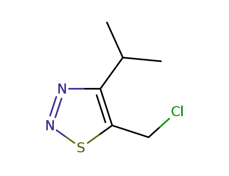 5-(클로로메틸)-4-이소프로필-1,2,3-티아디아졸