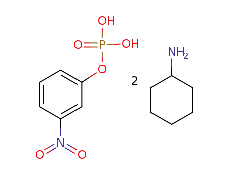 Molecular Structure of 14545-82-5 (4-NITROPHENYL PHOSPHATE BIS(CYCLOHEXYL-&)