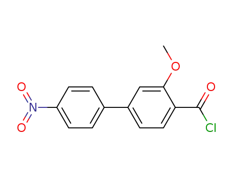 3-methoxy-4'-nitro-biphenyl-4-carbonyl chloride