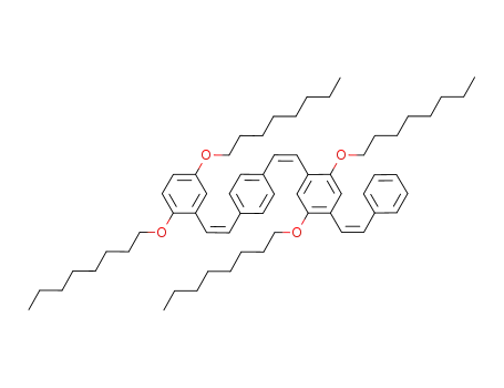 (Z)-2,5-dioctyloxy-4'-[(Z)-2,5-dioctyloxy-4-[(Z)-styryl]styryl]-stilbene