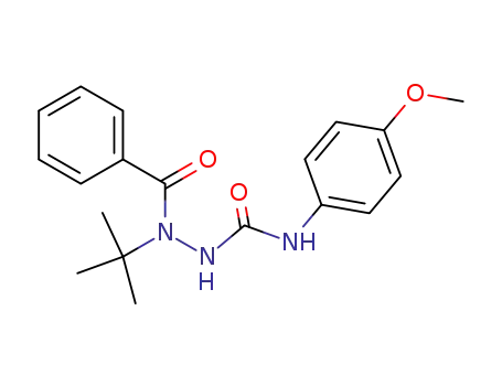 Benzoic acid,
1-(1,1-dimethylethyl)-2-[[(4-methoxyphenyl)amino]carbonyl]hydrazide