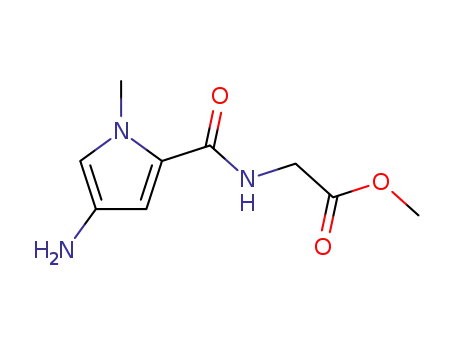 글리신, N-[(4-아미노-1-메틸-1H-피롤-2-일)카르보닐]-, 메틸 에스테르(9CI)