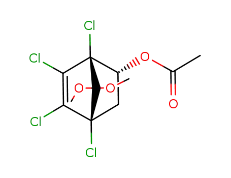 1,4,5,6-tetrachloro-7,7-dimethoxybicyclo[2.2.1]hept-5-en-2-yl acetate