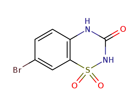 2H-1,2,4-Benzothiadiazin-3(4H)-one, 7-bromo-, 1,1-dioxide