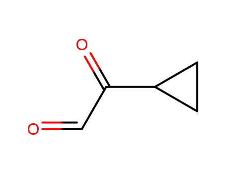 Molecular Structure of 5617-85-6 (Cyclopropaneglyoxylaldehyde)