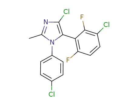 4-chloro-5-(3-chloro-2,6-difluorophenyl)-1-(4-chlorophenyl)-2-methyl-1H-imidazole