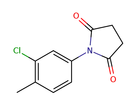 1-(3-chloro-4-methylphenyl)-2,5-pyrrolidinedione