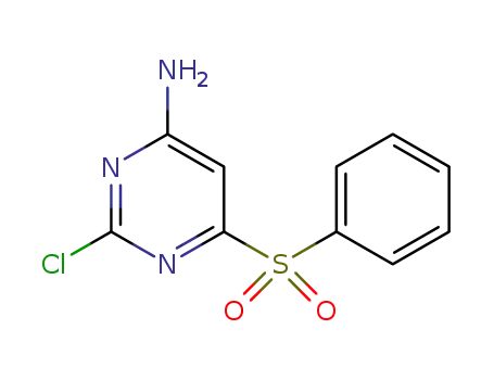 2-chloro-6-(phenylsulfonyl)pyrimidin-4-amine