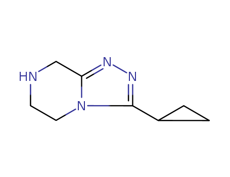 3-Cyclopropyl-5,6,7,8-tetrahydro-[1,2,4]triazolo[4,3-a]pyrazine 945262-32-8