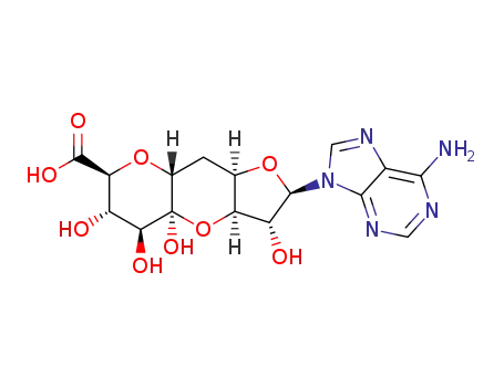 9-(6,10-anhydro-5-deoxyundec-7-ulopyranosefuranuronosyl)-9H-purin-6-amine