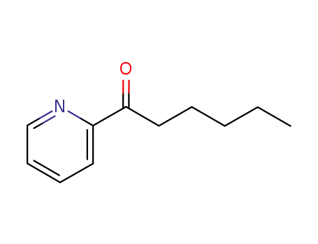 Molecular Structure of 42203-03-2 (1-(2-Pyridinyl)-1-hexanone)