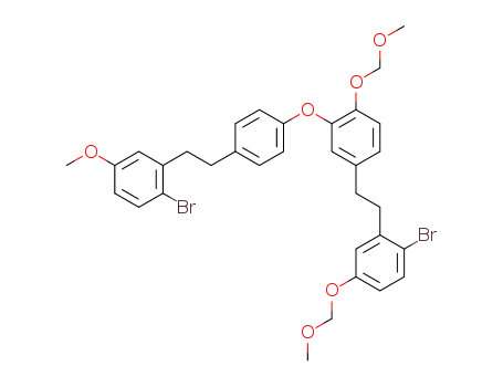 C<sub>33</sub>H<sub>34</sub>Br<sub>2</sub>O<sub>6</sub>