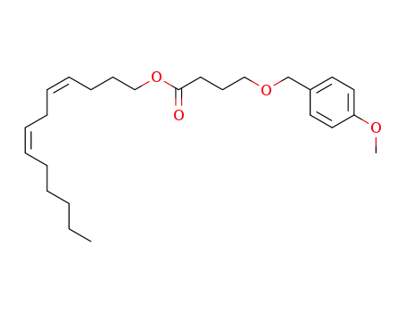 Butanoic acid, 4-[(4-methoxyphenyl)methoxy]-,
(4Z,7Z)-4,7-tridecadienyl ester
