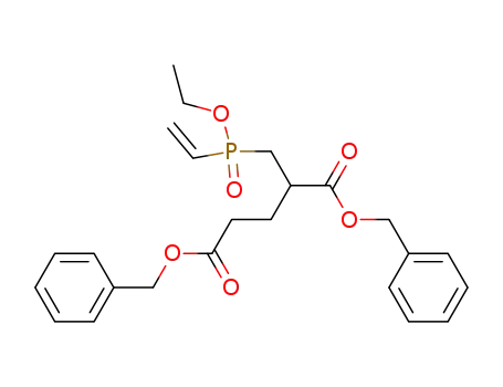 2-[(ethoxy(vinyl)phosphinyl)methyl]pentane-1,5-dioic acid dibenzyl ester