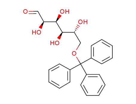 Molecular Structure of 67919-34-0 (6-O-TRIPHENYLMETHYL-D-GLUCOPYRANOSE)