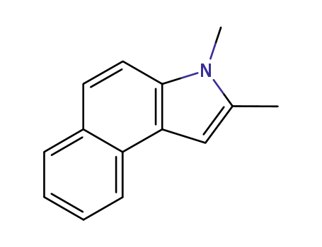 Molecular Structure of 40174-39-8 (2,3-Dimethyl-1H-benz[e]indole)