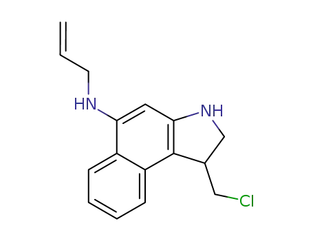 allyl-(1-chloromethyl-2,3-dihydro-1<i>H</i>-benzo[<i>e</i>]indol-5-yl)-amine