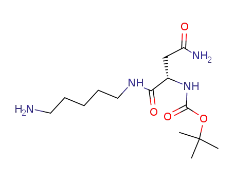 N-[N<sup>α</sup>-(tert-butoxycarbonyl)-L-asparaginyl]-1,5-diaminopentane