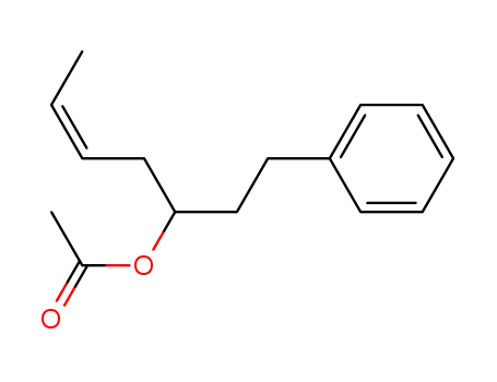Acetic acid (Z)-1-phenethyl-pent-3-enyl ester