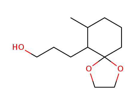 6-(3-hydroxypropyl)-7-methyl-1,4-dioxa-spiro[4.5]decane