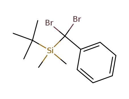 Silane, (dibromophenylmethyl)(1,1-dimethylethyl)dimethyl-