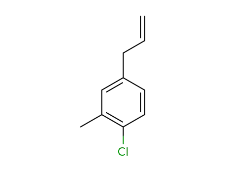 Molecular Structure of 842124-22-5 (3-(4-Chloro-3-methylphenyl)prop-1-ene)