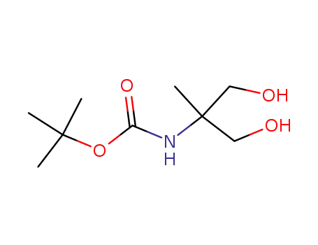 Molecular Structure of 391200-37-6 (Carbamic acid, [2-hydroxy-1-(hydroxymethyl)-1-methylethyl]-, 1,1-dimethylethyl)