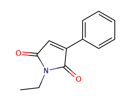 Molecular Structure of 16213-08-4 (1-ethyl-3-phenyl-1H-pyrrole-2,5-dione)
