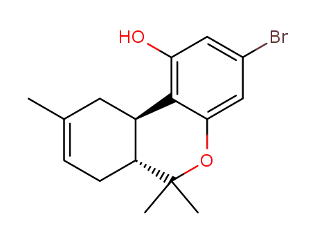 (6aR,10aR)-3-Bromo-6,6,9-trimethyl-6a,7,10,10a-tetrahydro-6H-benzo[c]chromen-1-ol