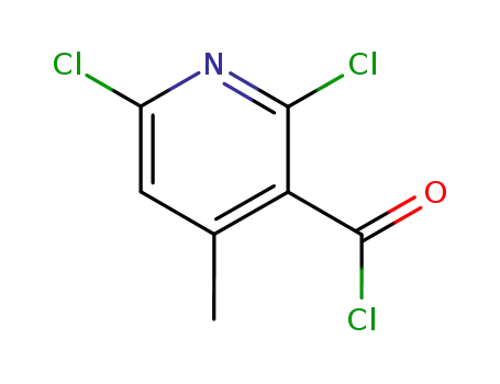 3-Pyridinecarbonyl chloride, 2,6-dichloro-4-methyl-