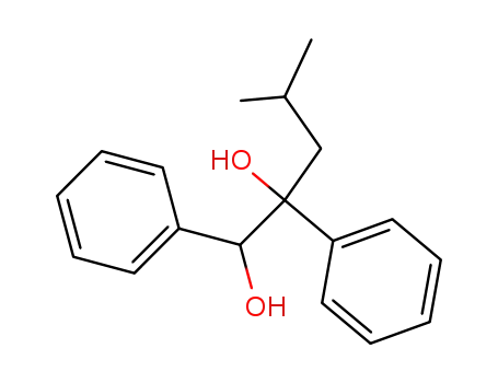 4-methyl-1,2-diphenylpentane-1,2-diol