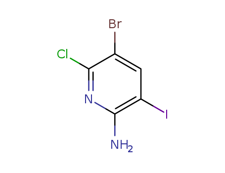 5-Bromo-6-chloro-3-iodopyridin-2-amine