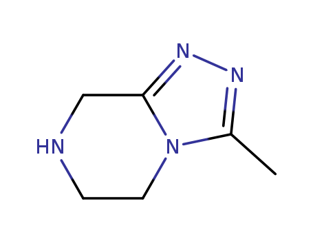 1,2,4-Triazolo[4,3-a]pyrazine, 5,6,7,8-tetrahydro-3-methyl-